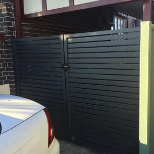 Aluminium Slat Gates 10