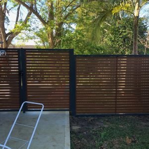 Aluminium Slat Gates 2