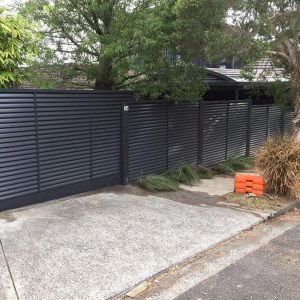 Aluminium Slat Gates 37