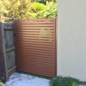 Aluminium Slat Gates 9