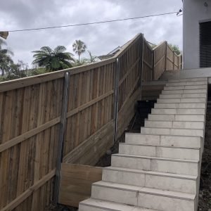 TIMBER PALING FENCE 11