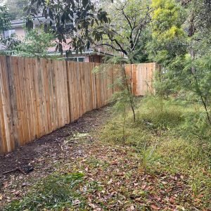 TIMBER PALING FENCE 35