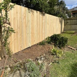 TIMBER PALING FENCE 43
