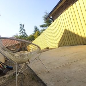 TIMBER PALING FENCE 7