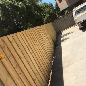 TIMBER PALING FENCE 8